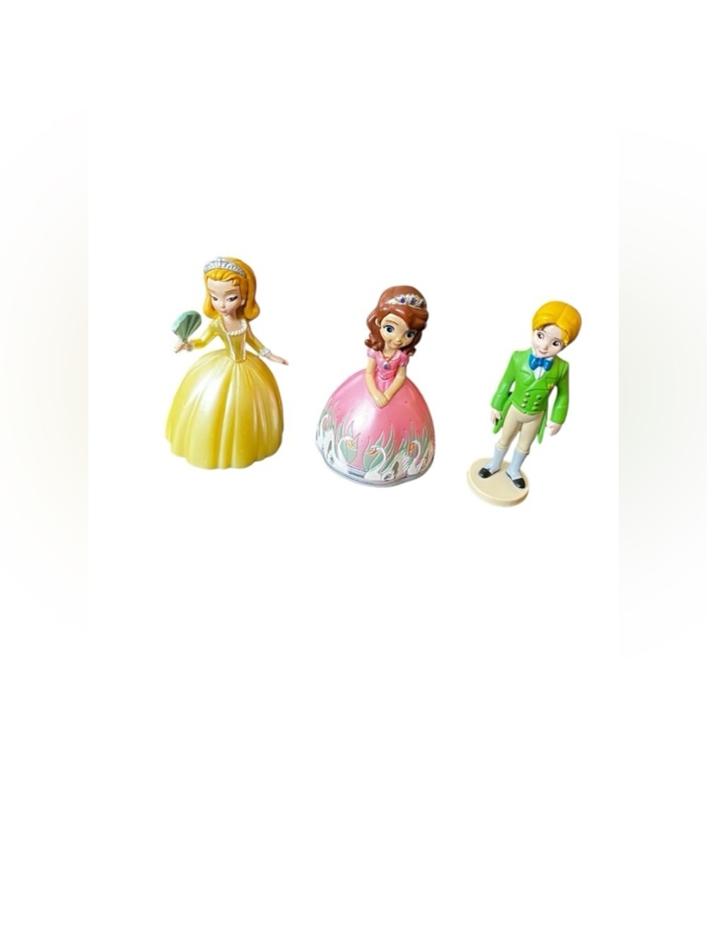 Disney Junior Sofia the first figures lot princess amber Sofia prince James pvc